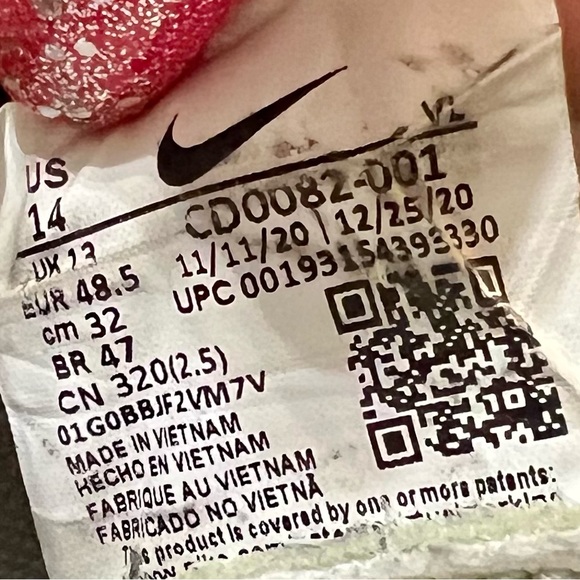 Nike Vapor Edge Speed 360 football spikes - Picture 13 of 13